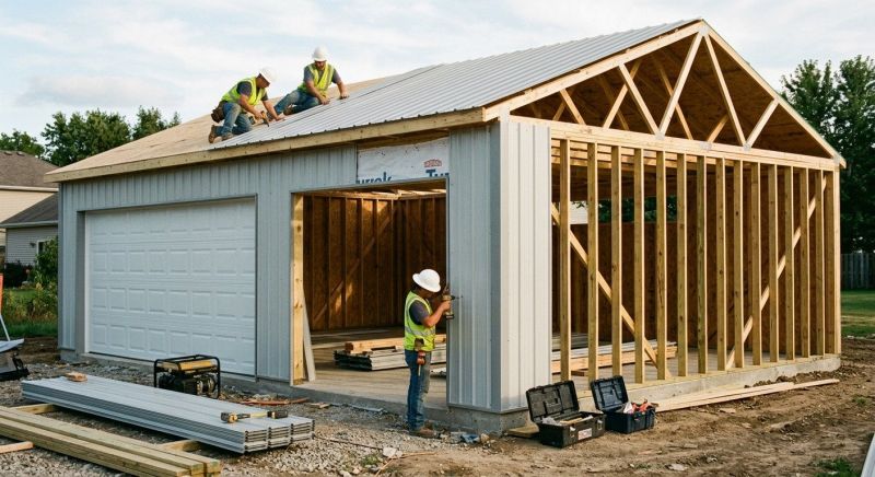 Garage Construction in Pearland, TX