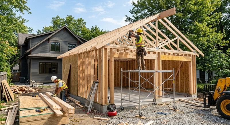 Storage Garage Construction in Conroe, TX