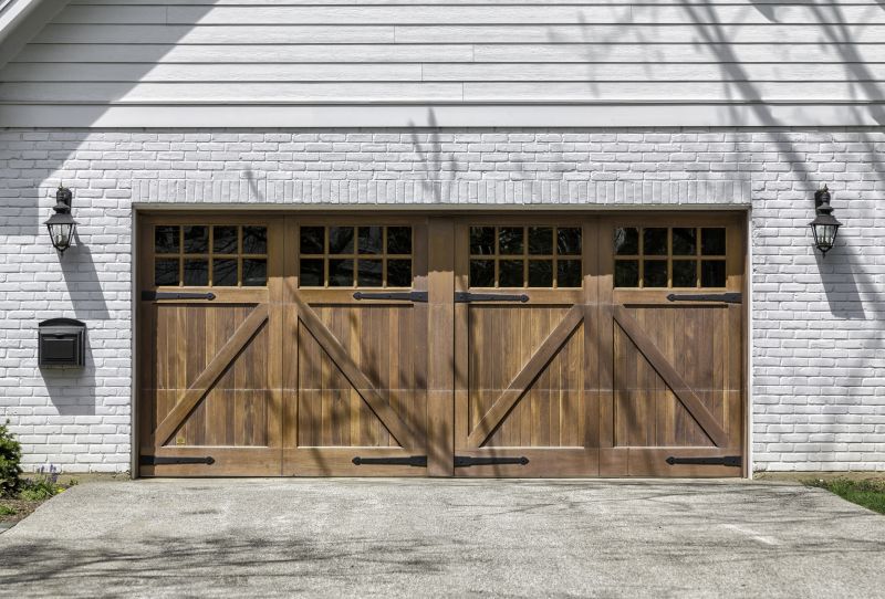 Wood Garage Door Installation in Fairfax County, VA